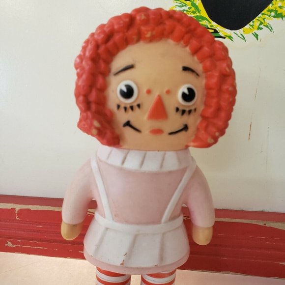 Vintage 1973 Regent Baby Raggedy Ann collectible figure made in Korea - Picture 1 of 5
